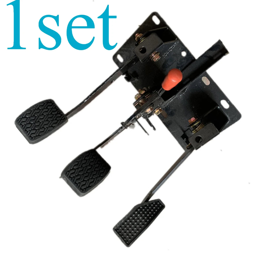 1set Tricycles Brake Pedals,four Wheel Canopies,modified Oil Brakes,clutch Disc,foot Brake Accelerator Three in One Foot Pedal
