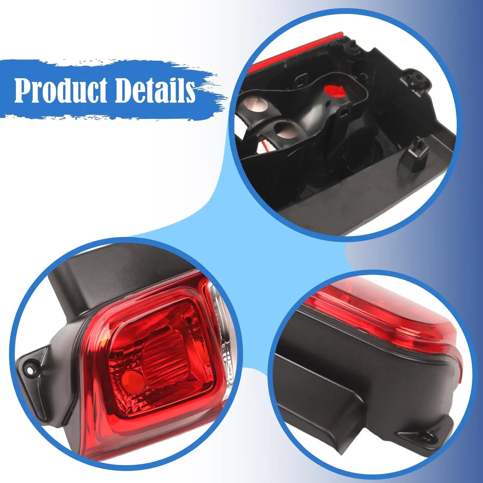 Car LED Tail Light Taillamp for Vauxhall Vivaro 2019- 2021 Accessories