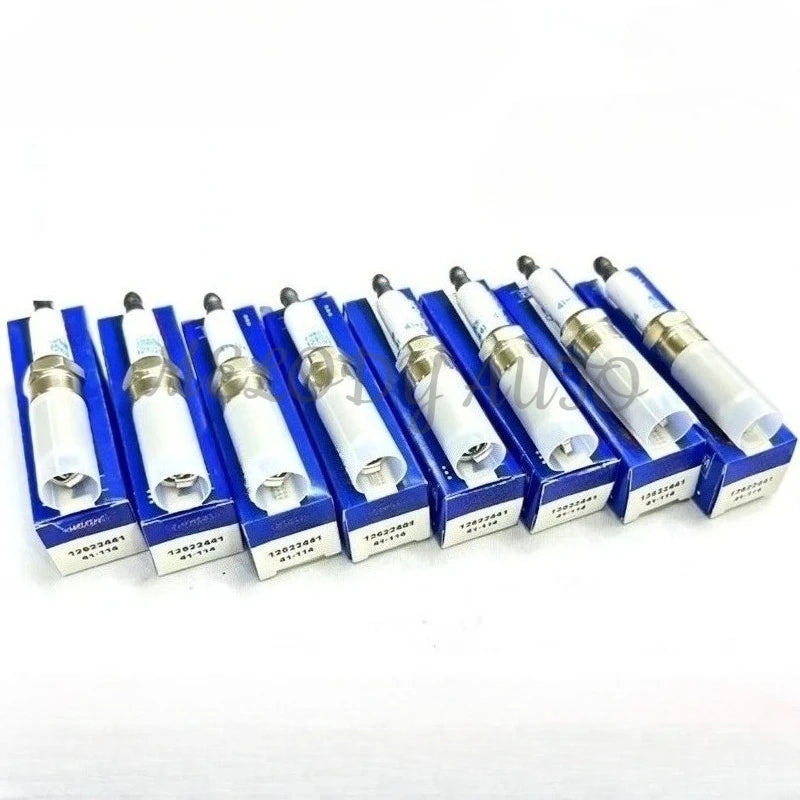 4/6PCS 12622441 41-114 Spark Plugs For Cadillac Escalade Chevrolet Tahoe Silverado 1500 GMC Sierra 1500 2500