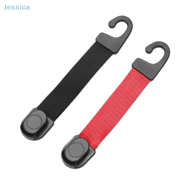 ♥2Pcs Car Seat Back Organizer Holder Clips Auto Fastener Hooks Car Storage Interior Accessories