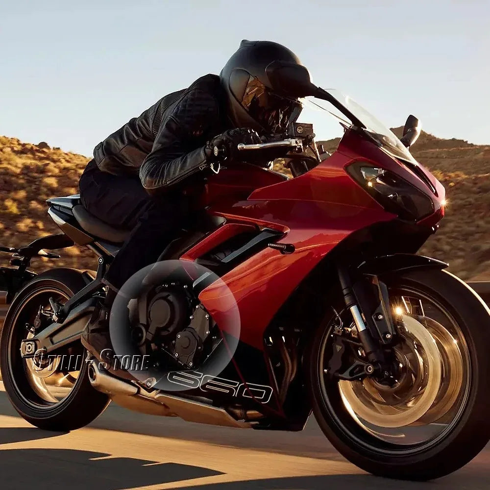 Motorcycle Accessories For Daytona 660 Daytona660 2025 Trident 660 Tiger Sport 660 New Engine Cover Set Protection Cover Engine