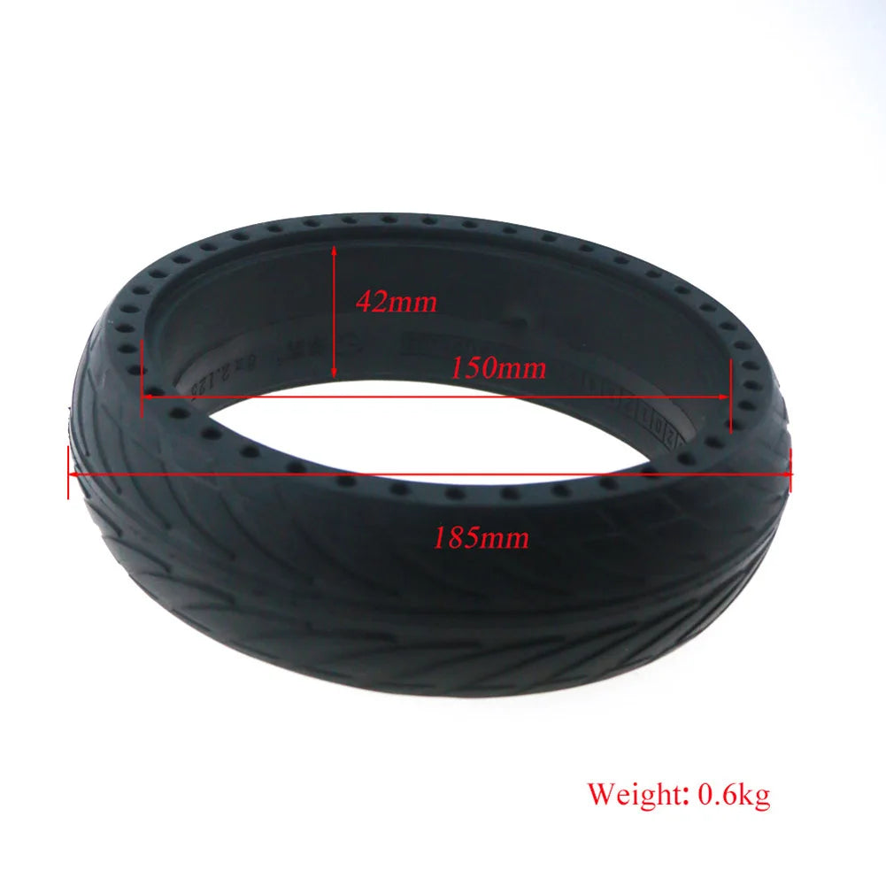 1pc 8 Inch Solid Tyre 8x2.125 For Ninebot Segway ES1/ES2/ES3/ES4 Electric Scooter Rubber Solid Tire Anti-puncture Damping Tyre