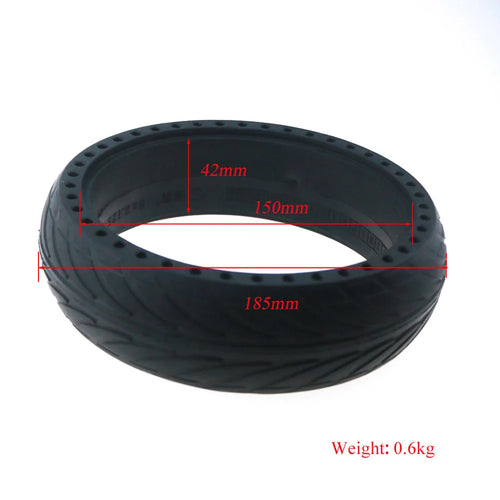 1pc 8 Inch Solid Tyre 8x2.125 For Ninebot Segway ES1/ES2/ES3/ES4 Electric Scooter Rubber Solid Tire Anti-puncture Damping Tyre