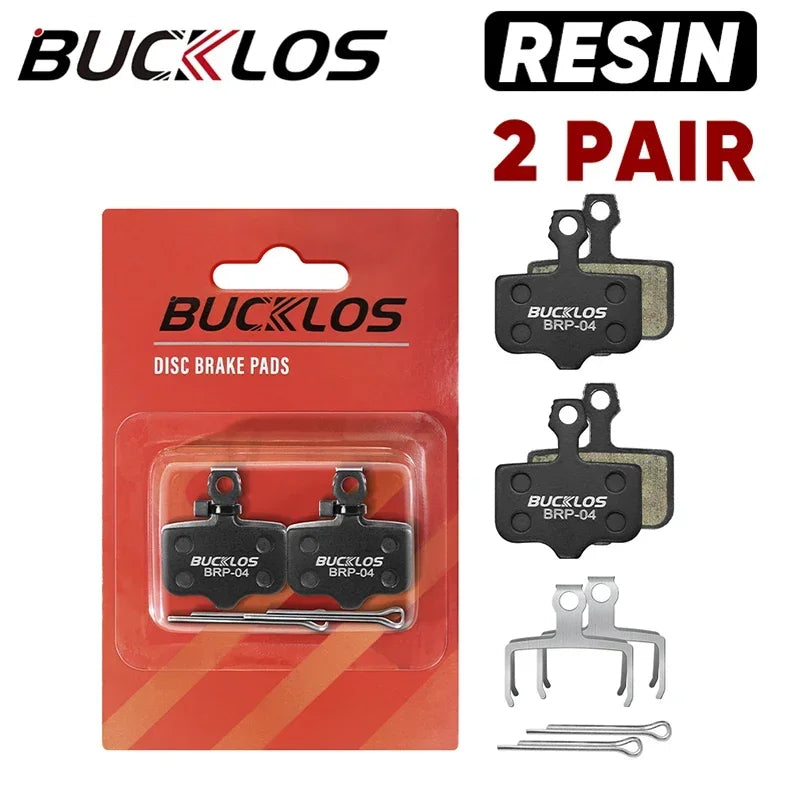 BUCKLOS Resin Disc Brake Pad For SRAM AVID Wear-resistant Hydraulic Brake Pads MTB Brake Pads for DB3 DB5 ELIXIR Cycling Parts