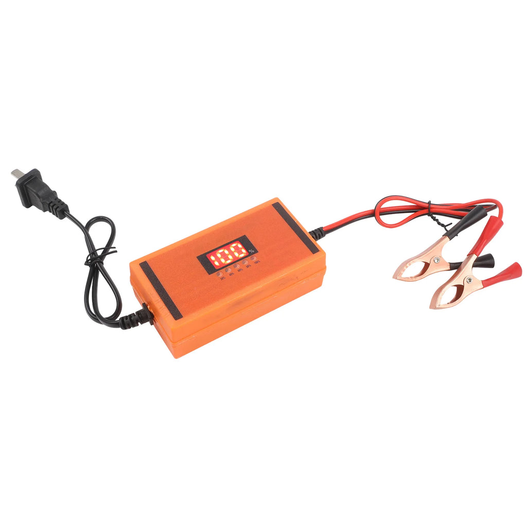 12V 3-20A Car Battery Charger Lead-acid Batteries Charger Fast Charging Car Motorcycle Battery Charger