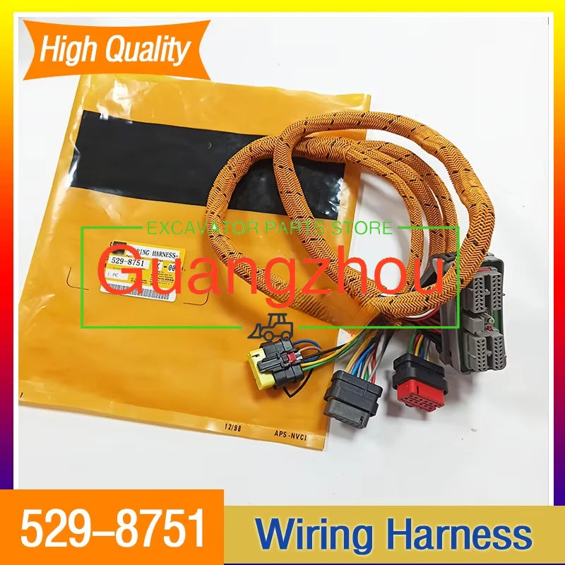 for CATERPILLAR High Quality Engine Power Wiring Harness 330GC 529-8751 5298751 Wiring Harmess Connector Parts Excavator New
