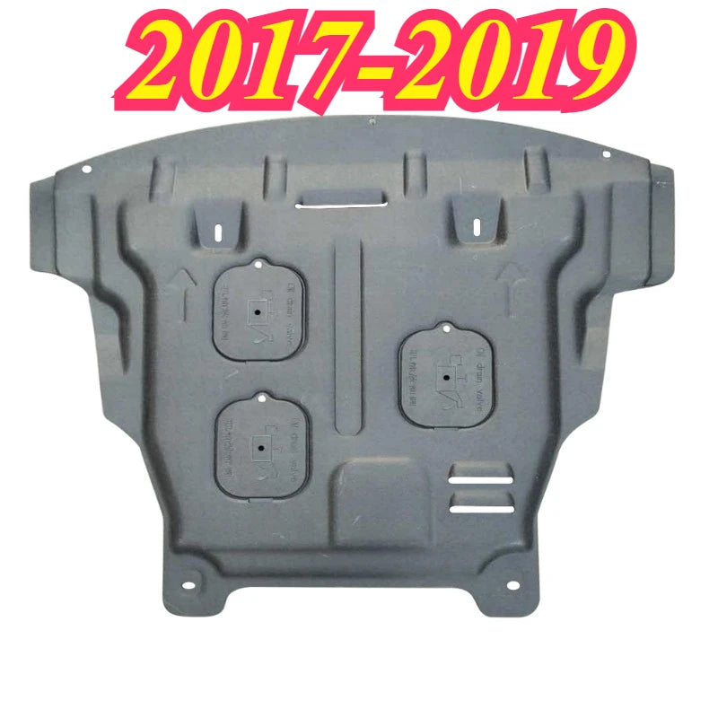 Car Accessories Black Under Engine Guard Mudguard Board Splash Shield Mud Fender Plate Panel For Renault KOLEOS 2012-2019