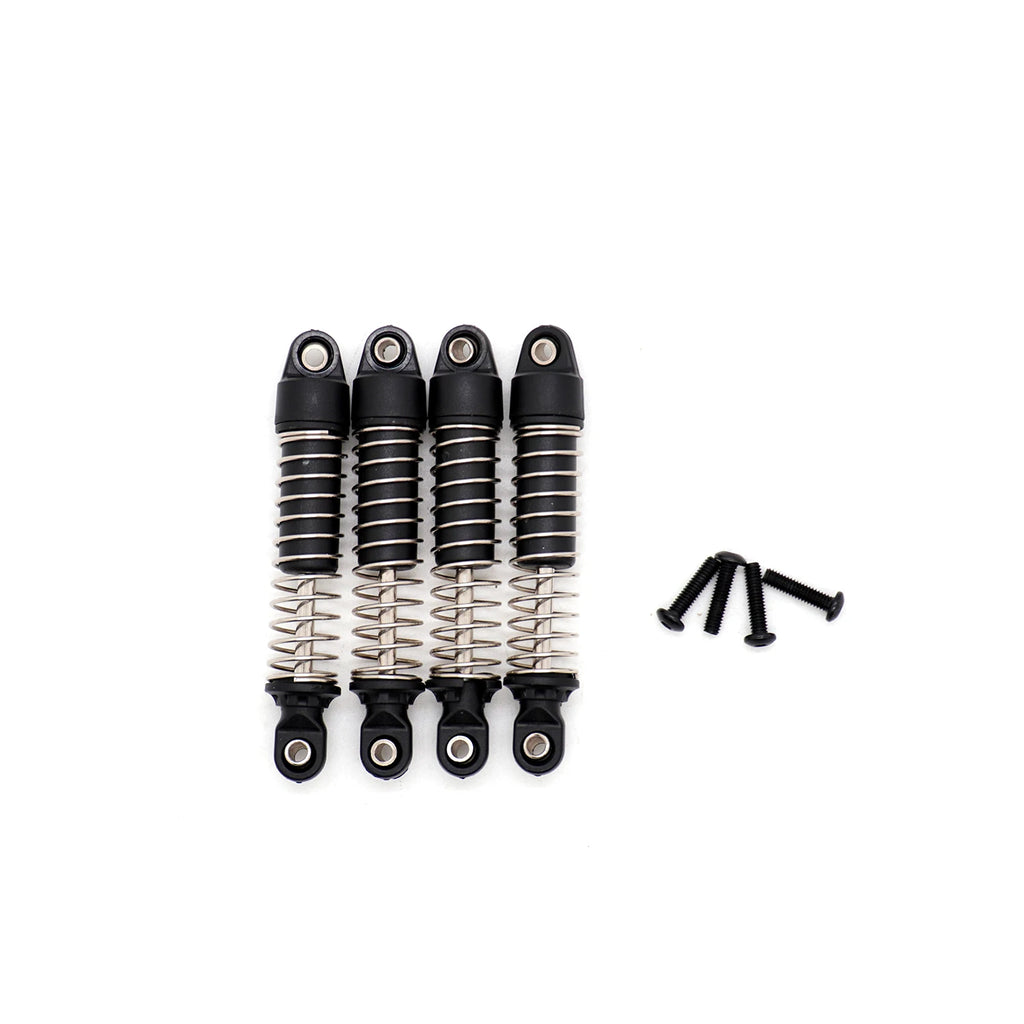 1/18 RC Crawler TRX4M Parts Drive Shaft Shock Absorber Oil Damper Utility Trailer Luggage Rack Led for Traxxa RC Car Upgrade
