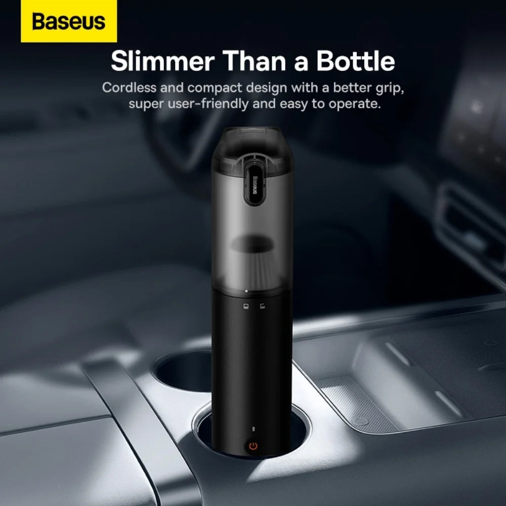 Baseus A3 Lite Car Vacuum Portable Wireless Car Vacuum Cleaner Handheld High Power Cleaning Tool for Auto Interior Dust Removal