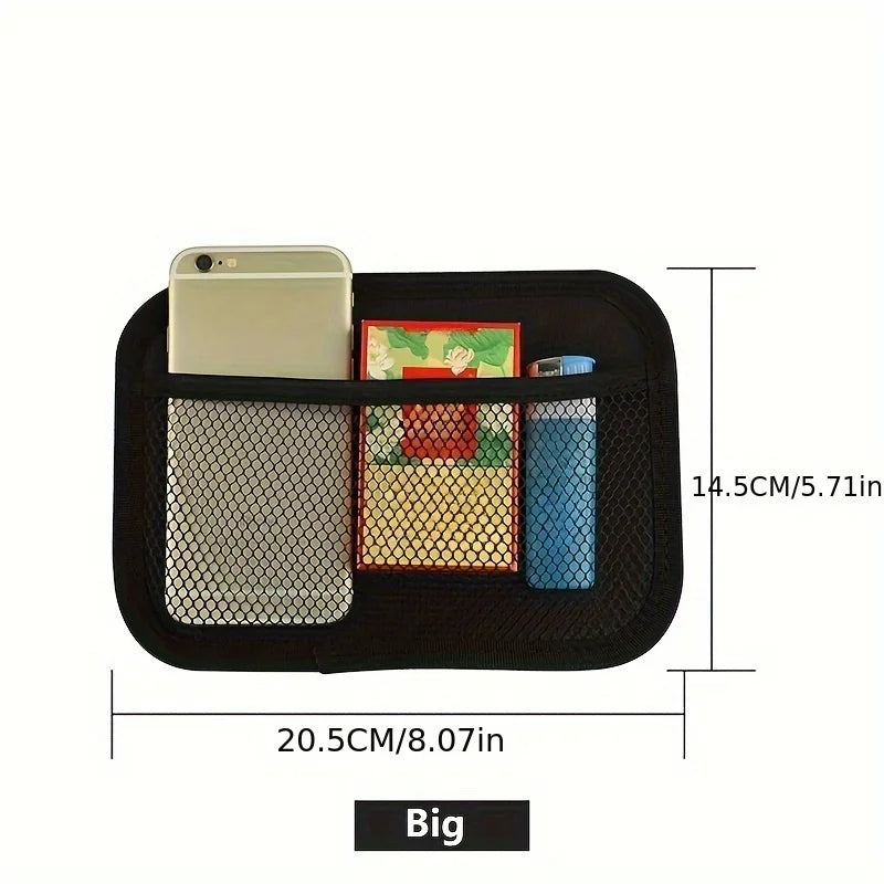 Car Seat Organizer Auto Seat Side Storage Hanging Bag Multi-Pocket Drink Holder Mesh Pocket Car Styling Organizer Phone Holder