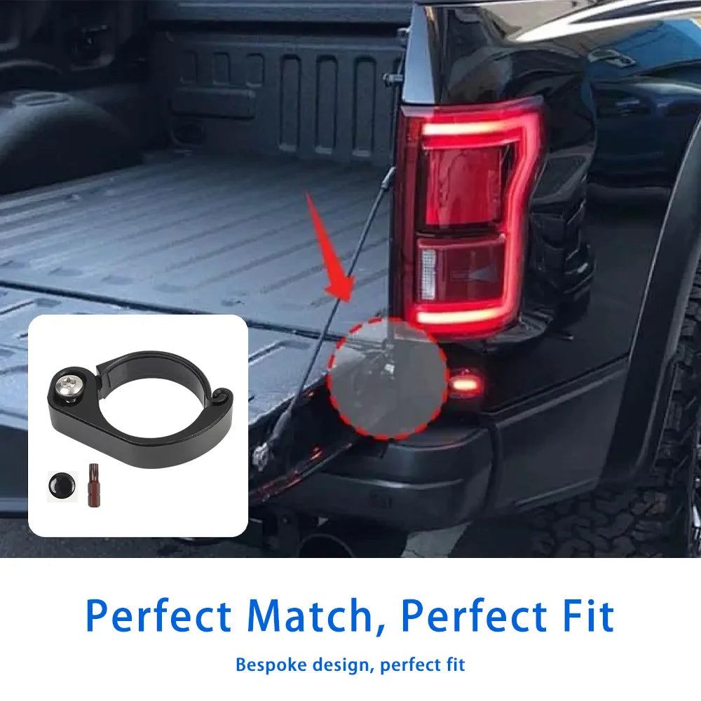 For Ford F350 F250 F150 2015-2023 Truck Tailgate Lock Accessories Repair Parts Black/Red