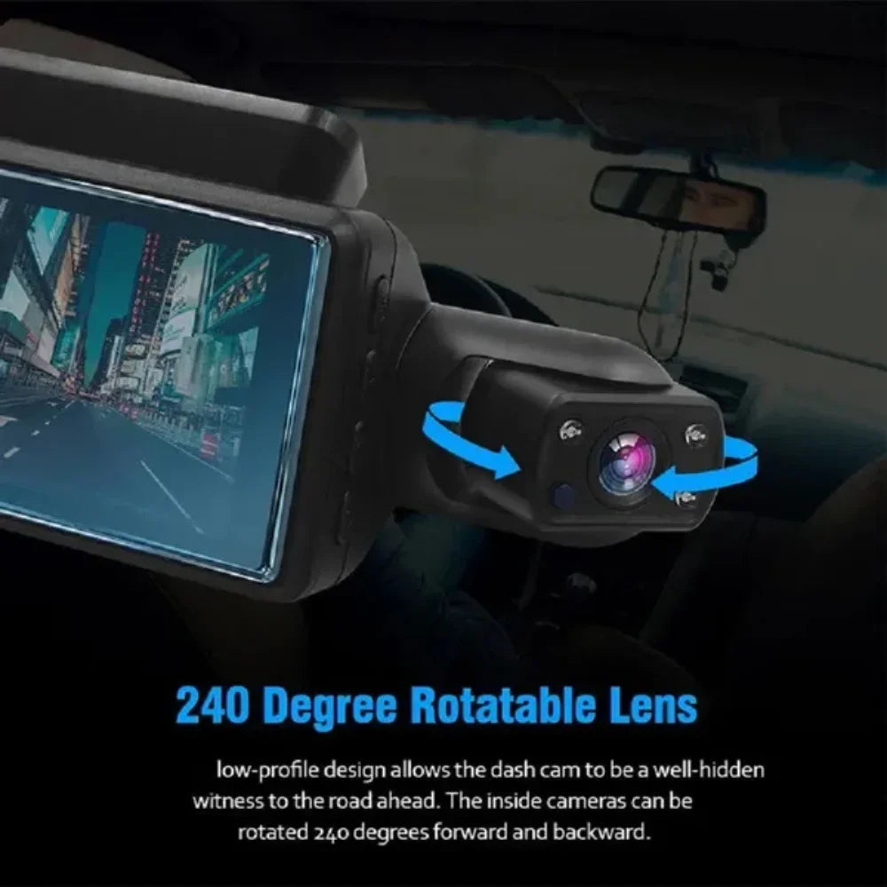 1080P Dual Lens Dash Cam for Cars Black Box HD Car Video Recorder with WIFI Night Vision G-sensor Loop Recording Dvr Car Camera