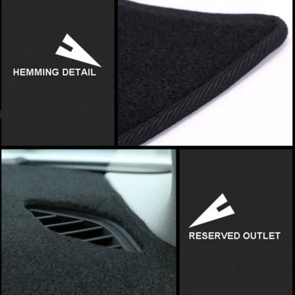 For Kia Carens RP 2013 2014 2015-2019 Car Dashboard Cover Sunshield Mat Pad Dash Board Instrument Protect Carpet Rug Accessories