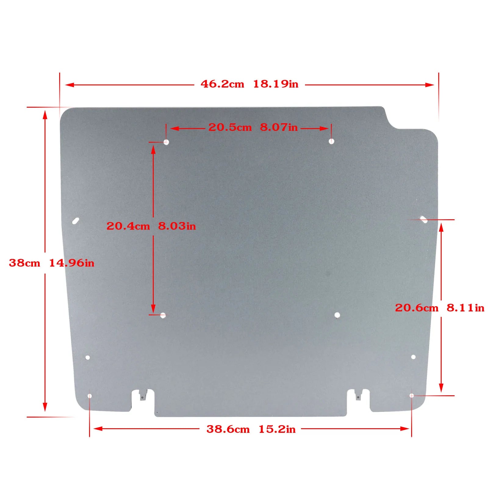 Tail Box Accessories Tour Pack Pack Trunk Base Plate Inner Reinforcement Metal Plate for Harley Touring Models Road King Street