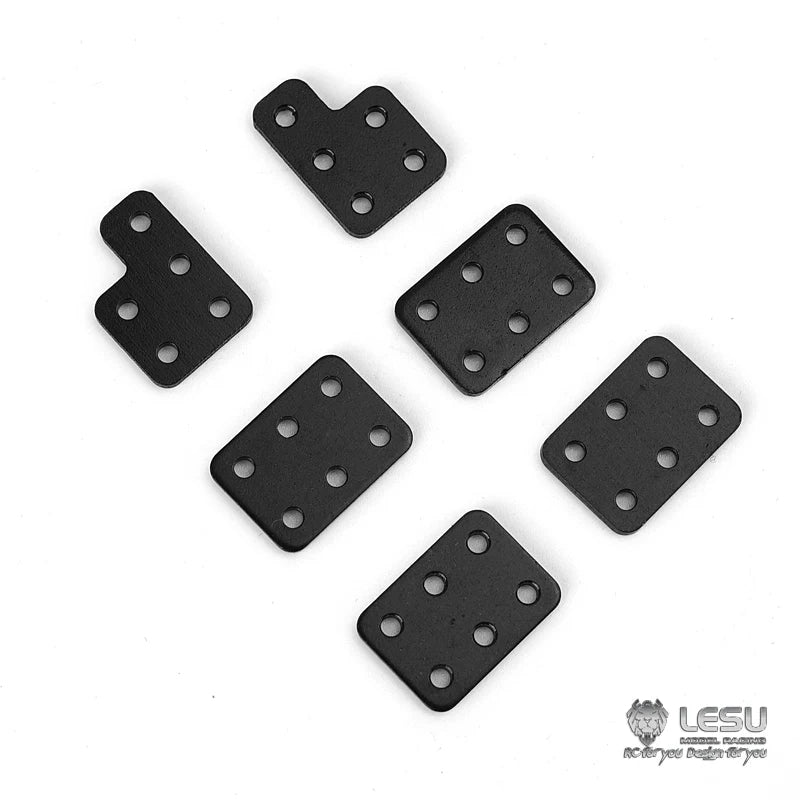 Metal Chassis Rail Connection Parts for LESU 1/14 A0009 6*6 Three-way RC Hydraulic Dumper Truck Remote Toucan Toy TH14137-SMT8