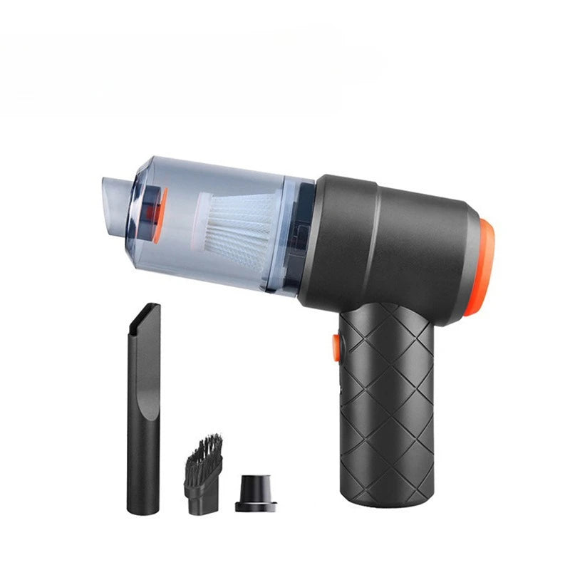 Car portable high suction handheld mini vacuum cleaner, multi-purpose suction and blowing 2-in-1 rechargeable cleaning tool