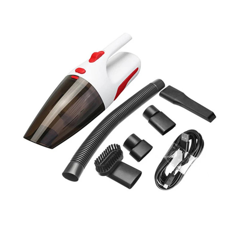 5000kpa Wireless Car Vacuum Cleaner High Suction for Car Wet and Dry USB Charge Vacuum Cleaner Handheld 12V Mini Vacuum Cleaner