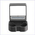 124B Car Accessory Cup Holder for Rear Feature Rotating Design and Vent Cover