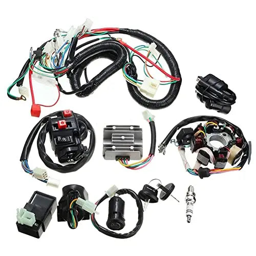Motorcycle ATV QUAD 125 150 200 250cc Complete Electrics Harness Coil Assembly