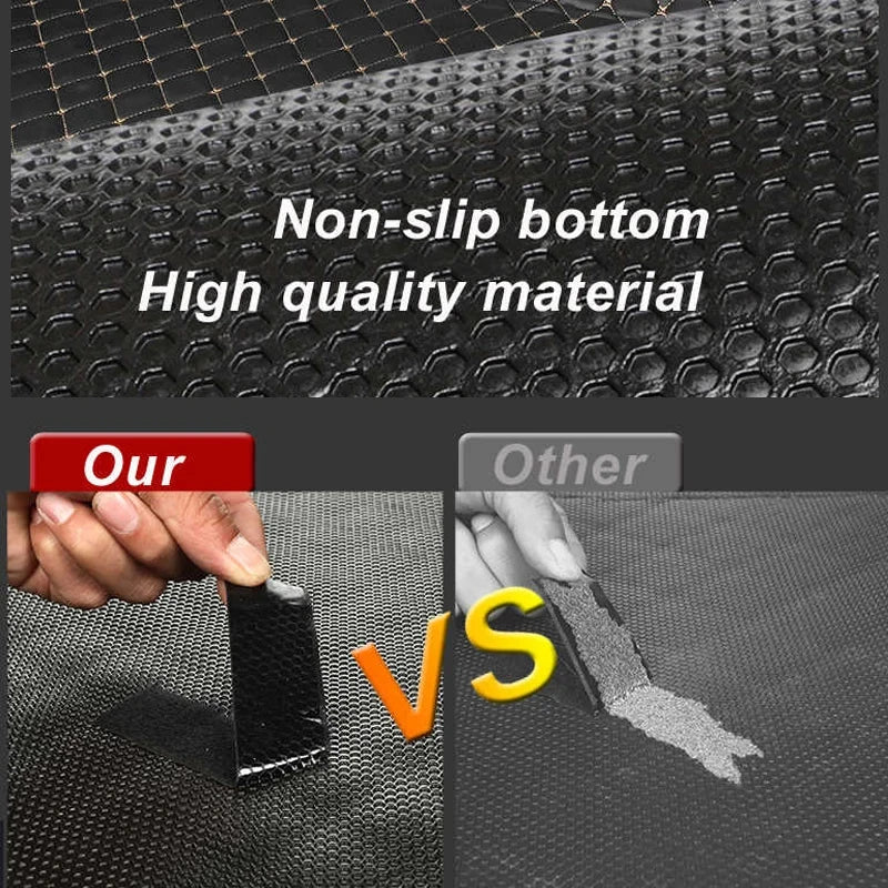 Car Floor Mats For Ford Fiesta Mk6 Mark VI Mk7 WS WT WZ 2009~2016 Anti-dirt Pads Car Carpet Non-slip Auto Rug Car Accessories