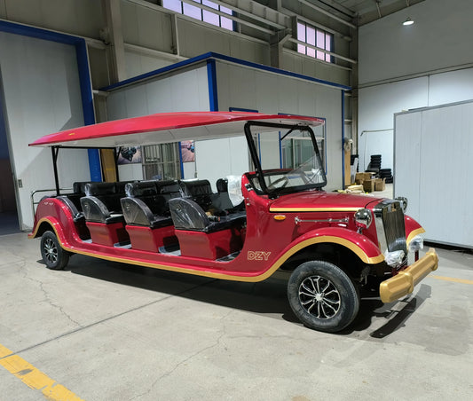 New hot selling new energy electric classic car, electric retro vintage car scenic spot garden sightseeing car ATV for reception
