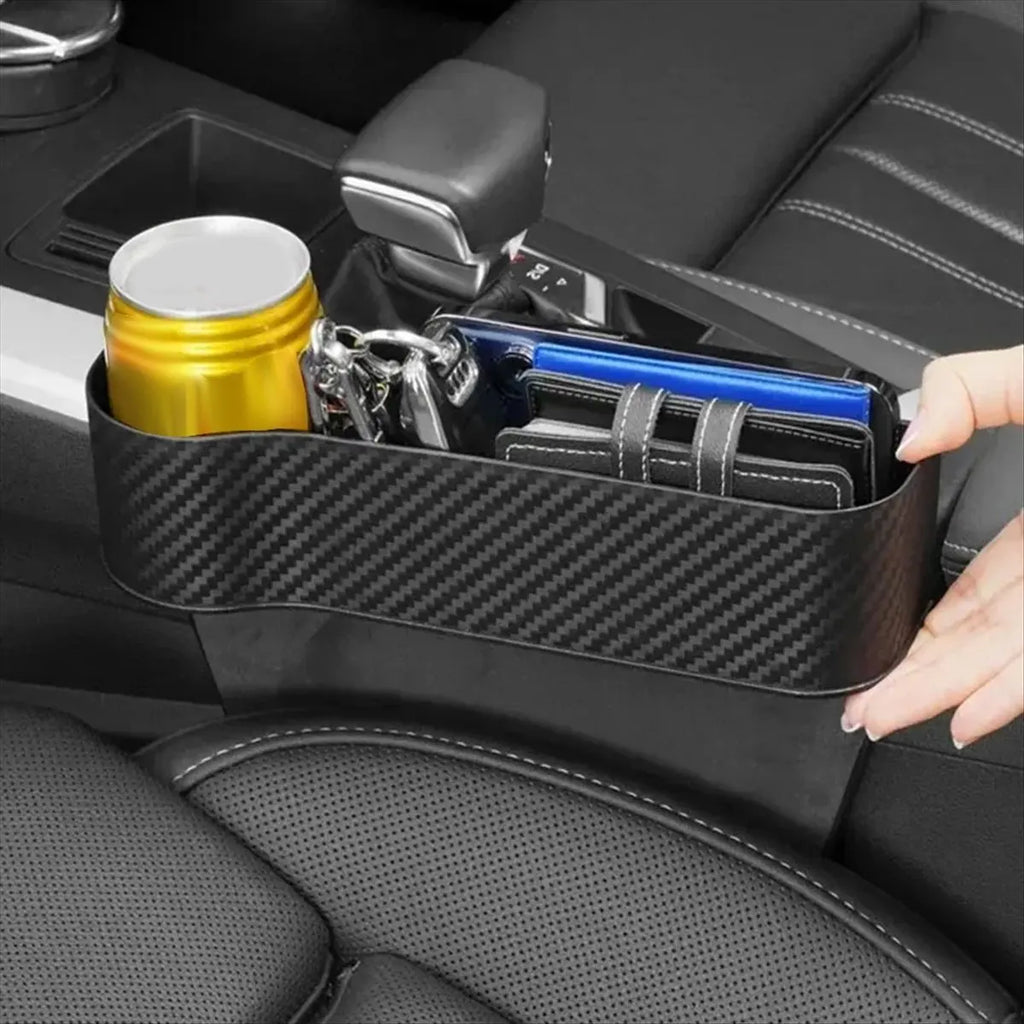 *ABDH (2pcs)Car Storage Box Interior Products Seat Center Console Storage Box Cup Holder Car Storage Box Sorting Box
