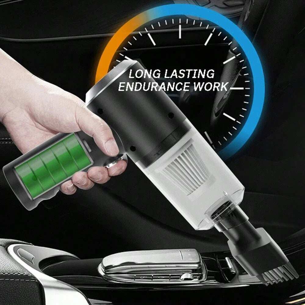 3 In 1 Integrated Suction And Blowing Vacuum Cleaner Vacuum Combination USB Charging Small Car Household Vacuum Cleaner
