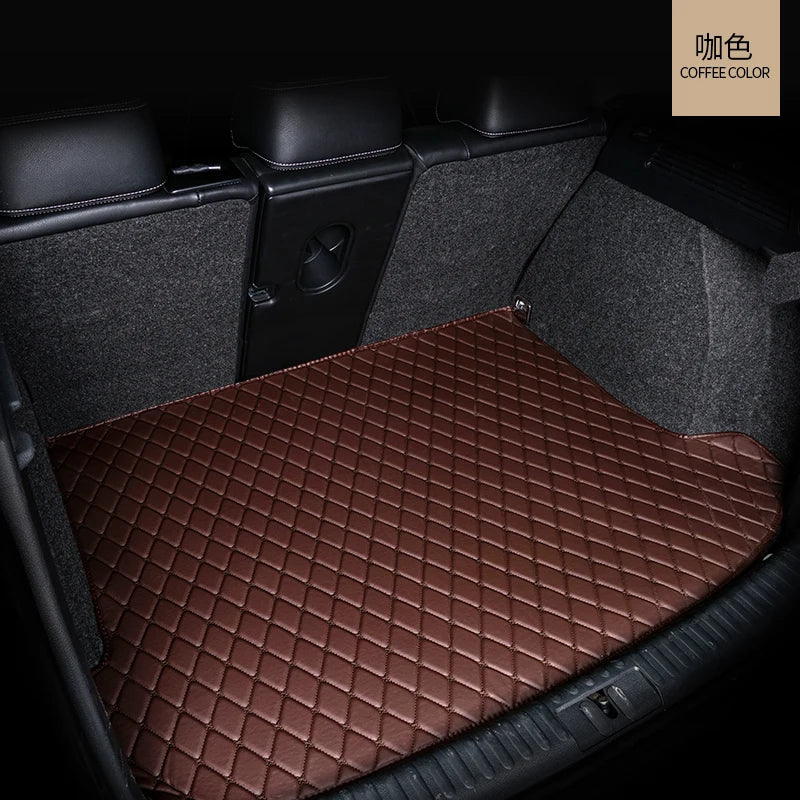 Car Floor Mats For VW VW Golf 7 7.5 GTE GTD GTI 2012~2020 Carpets Leather Mat Rugs Pad Interior Parts Car Accessories