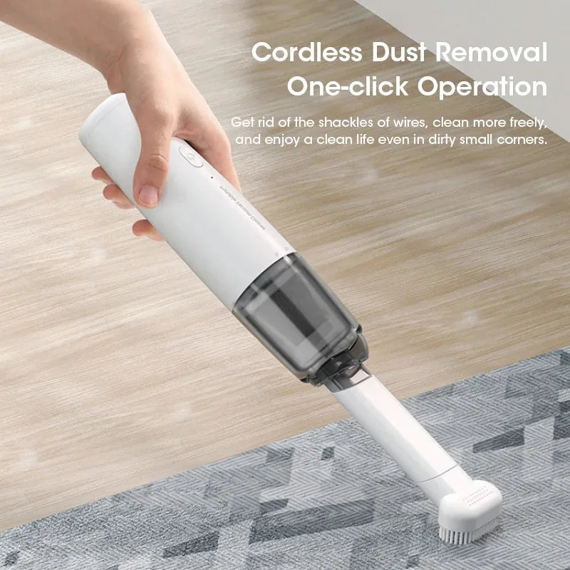 Portable Car Vacuum Cleaner Mini Convenient Vacuum Cleaner Multi Functional Wireless Handheld Vacuum Cleaner Strong Suction