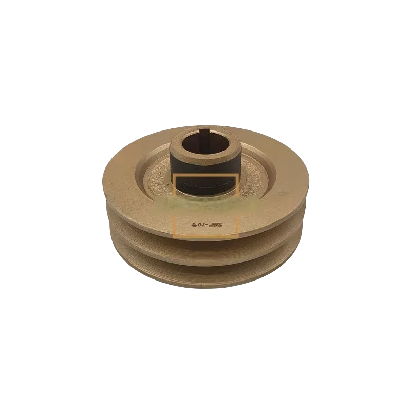 Crankshaft Pulley for Hitachi ZAX60/70/75 Sumitomo 60 Sany 75 Isuzu 4JG1 Engine Excavator - Replacement Part