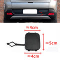 Suitable for Peugeot 3008 4008 5008 rear bumper trailer cover, traction hook cover，tow hook cover,