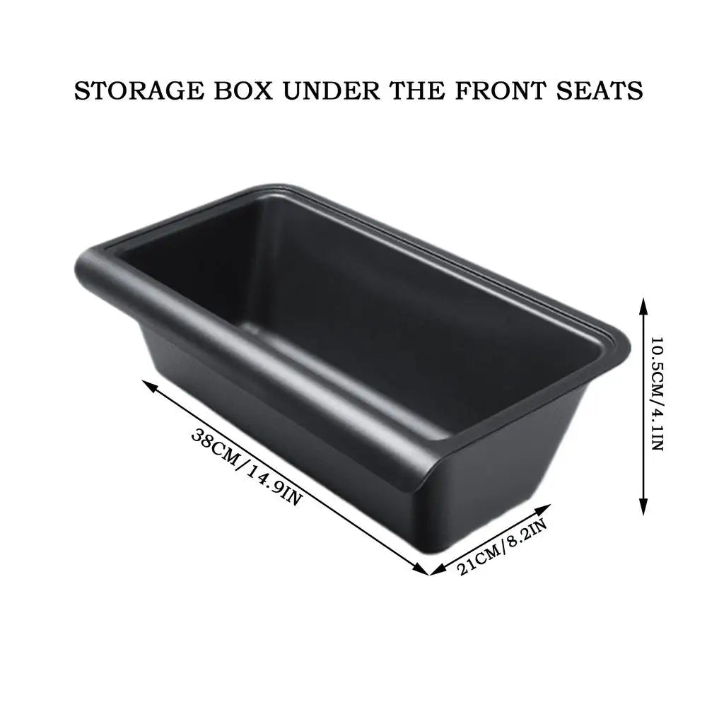 Car Under Seat Storage Box Car Under Seat Tray Layered Storage Case Under Air Vent Storage Case Car Interior Accessories