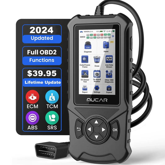 MUCAR CDE900 Auto OBD2 Scanner Engine Airbag ABS TCM