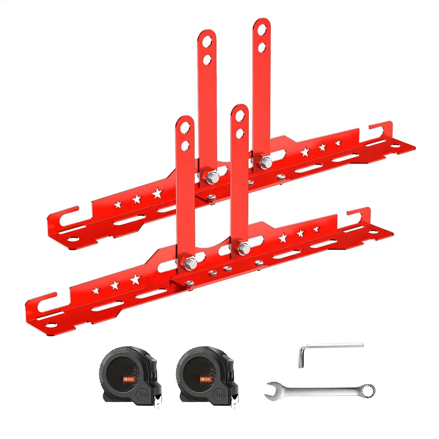 Front End Alignment Tool Heavy Duty Alignment Plates Wheel Accessories & Parts for Garage Truck Commercial Car Workshop Bike