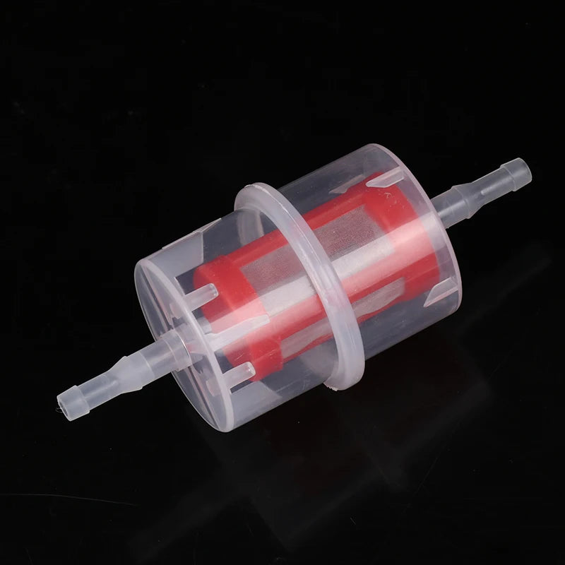 1 Pc Universal Plastic Diesel Vehicles Fuel Filter Inline 6mm 8mm Pipe Hose For Car Truck Motorcycle Scooter Parts Accessories