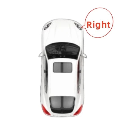 For Dodge RAM Trucks 2014 2015 2016 2017 2018 Car Accsesories Transparent PC Material Headlights Lens