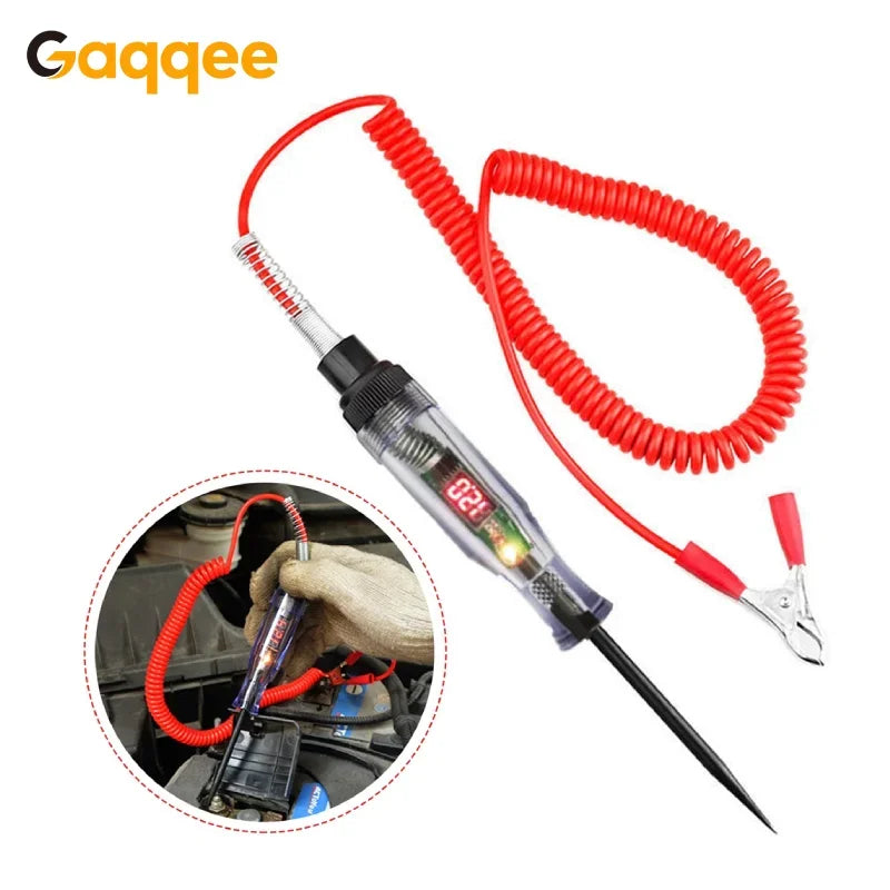 36V Car Truck Voltage Circuit Tester Automobile Diagnostic Tools car battery tester Voltmeter Bulb Auto Repair Voltage Indicator