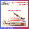 Spark Plug Iridium Platinuim ILZKBR7B8DG 95770 For Peugeot 408 508 1.6T DS Mini Cooper Citroen 5960.L5 V757010680