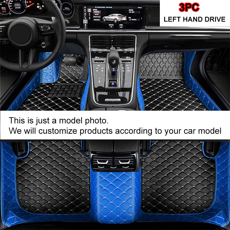 Car floor mats for AUDI A4 B8 Allroad/Avant/Sedan 2010 2011 2012 2013 2014 2015 2016 Custom foot Pads automobile carpet cover