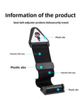 Child Car Seat Belt Adjuster Triangle Anchor Shoulder Protection Limiter Safety Accessory for Vehicle Seats