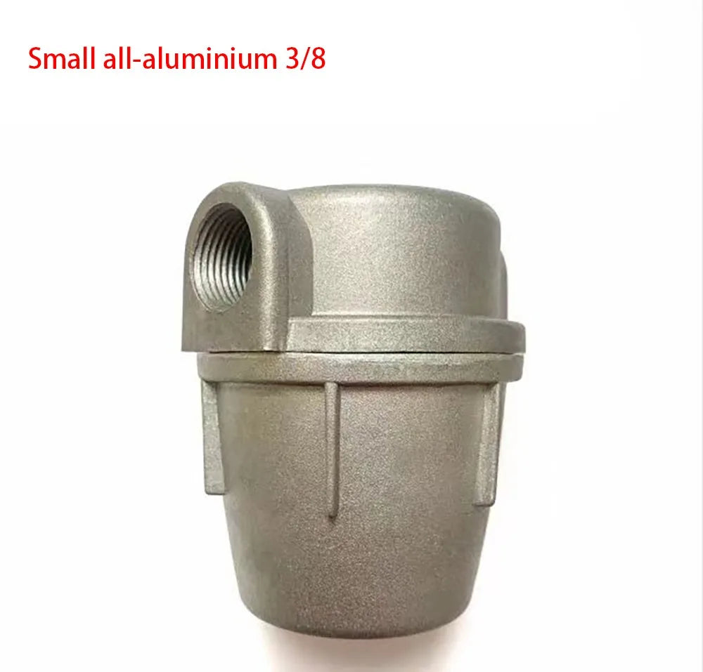 Oil Filter for Oil Burners Aluminium, Clear P.C. Cup 1/4‘ 3/8’1/2’ 3/4’1’Small Diesel Filter for 25L/H Boilers