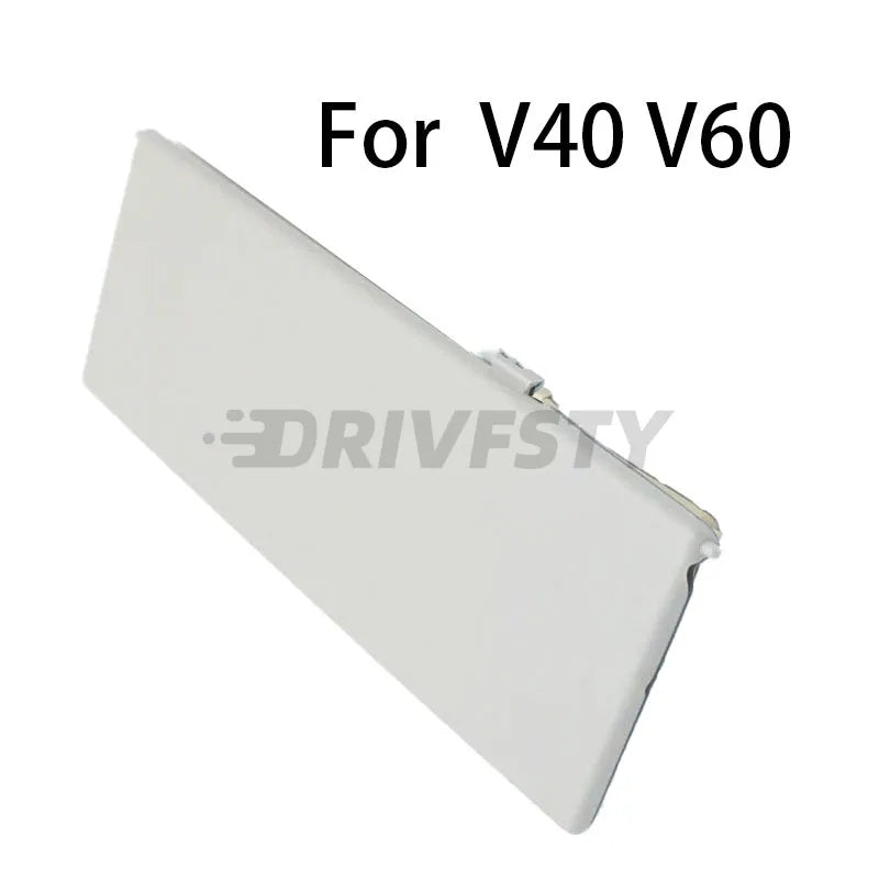 Car Accessories For Volvo S60L V40 V60 Sun Visor Vanity Mirror Lamp Cover Car Interior Parts