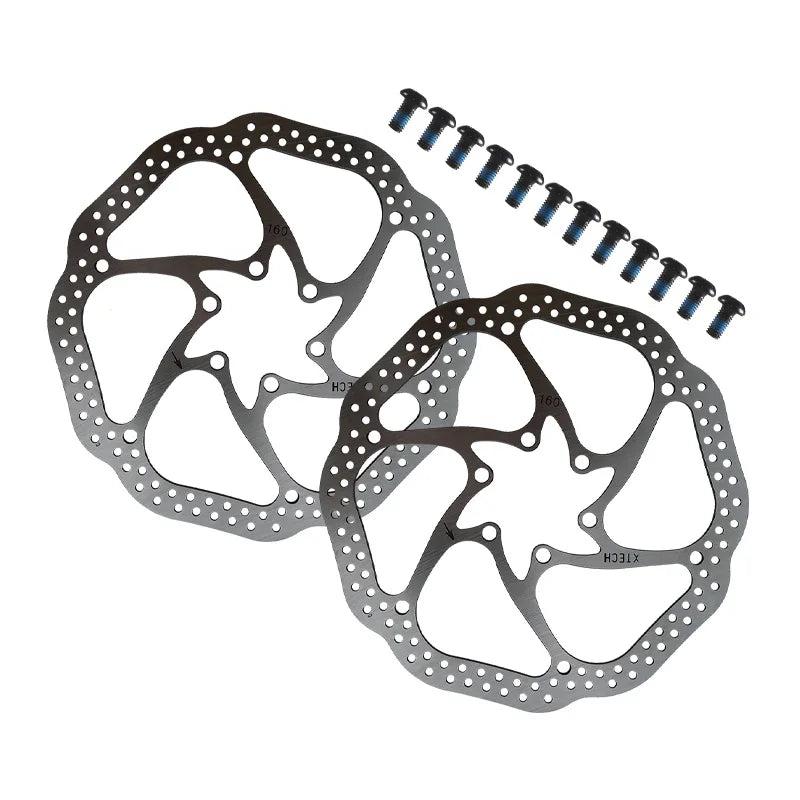 Bicicleta eléctrica plegable con freno de disco hidráulico y pinza de freno, para montaña