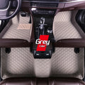 Car Floor Mats For Audi A4 Avant B5 B6 B7 8D 8E 8H 1995~2008 Luxury Leather Rug Anti Dirt Pad Auto Mat Full Set Car Accessories