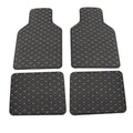 Car Floor Mats Universal 4 Pcs PU Leather Floor Mats Liners Non-Slip For Cars Truck SUV Front Rear Mats Foot Pad Car Accessories