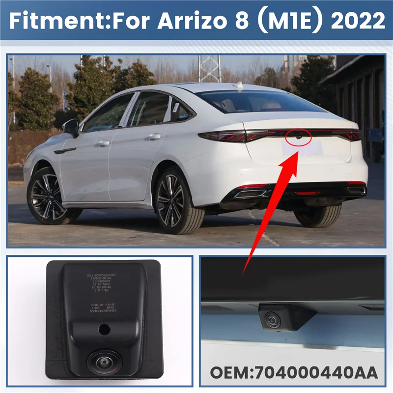 704000440AA Car Rear View Camera For Chery Arrizo 8 Reverse Backup Parking Assist Car Accessories