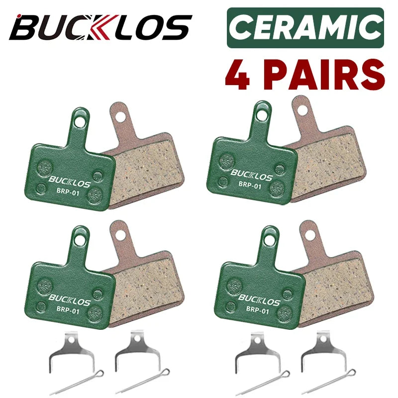 Ceramic Brake Pads BUCKLOS MTB Bike Hydarulic Disc Brake Pads For SHIMANO MT200 B01S B05S Mountain Road Bike Brake Pad Disc Part