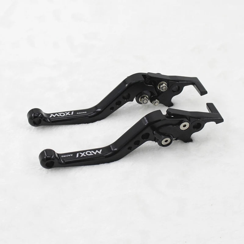 Accesorios para motocicletas Piezas modificadas Palanca de embrague plegable Manillar de freno de tambor ajustable Bocina modificada Palanca de mano ajustable