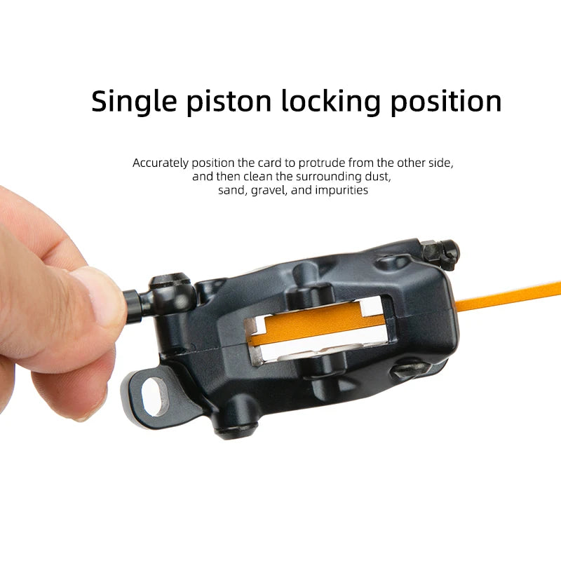 Brake Piston Maintenance Tool Piston Protrusion Reset Tool Aluminum Bicycle Tool For Single Side Clamping of piston ﻿
