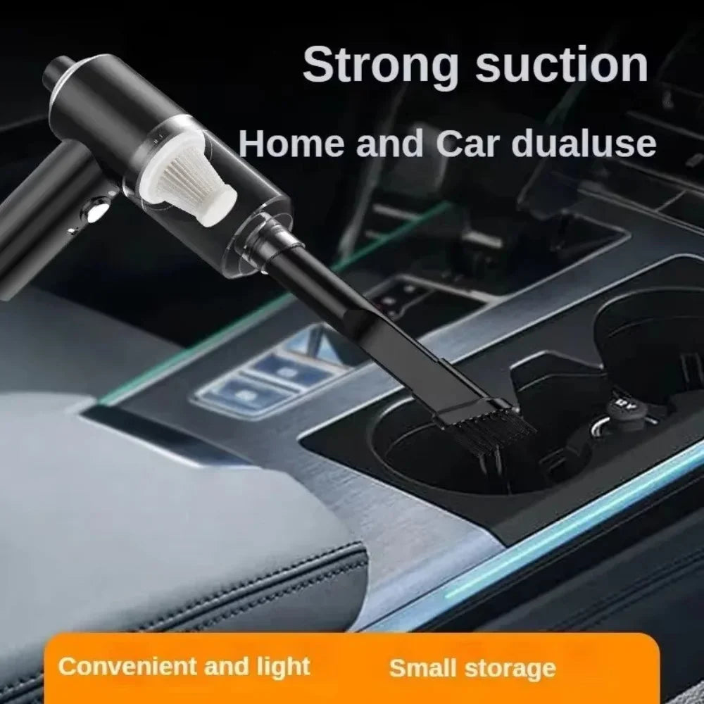 New 120W Vacuum Cleaner Portable Car Vacuum Cleaner USB Charging Handheld Cordless Powerful Suction for Auto/Home/Office/Pet Hai